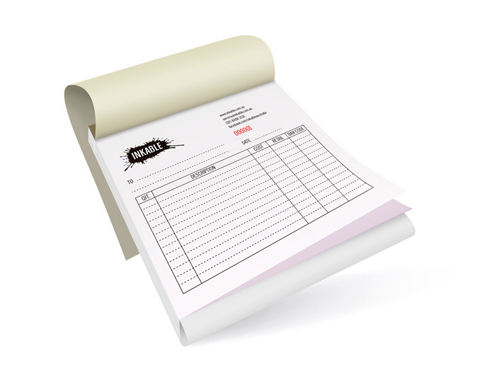 invoice book printing personalised duplicate invoice books apex design print display ncr books newry printing form