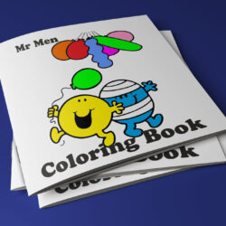 Mr Men Coloring Book, big (210 x 210mm)
